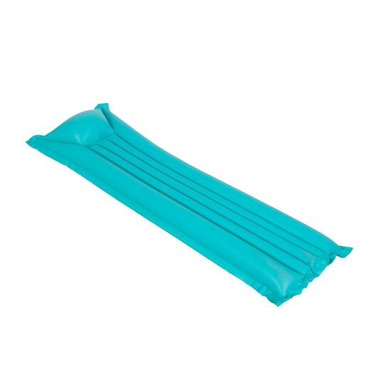 Pool Central 6ft. Teal Blue Inflatable Swimming Pool Raft Float